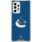 NHL Vancouver Canucks Distressed Galaxy A53 5G Clear Case