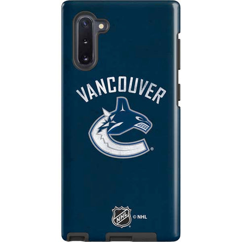 NHL Vancouver Canucks Distressed Galaxy Note 10 Pro Case