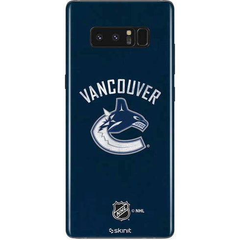NHL Vancouver Canucks Distressed Galaxy Note 8 Skin