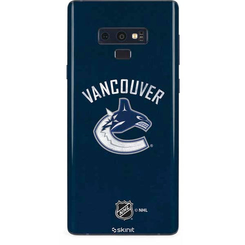 NHL Vancouver Canucks Distressed Galaxy Note 9 Skin