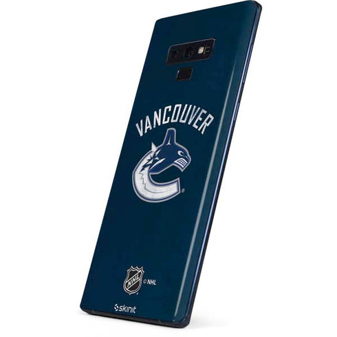 NHL Vancouver Canucks Distressed Galaxy Note 9 Skin
