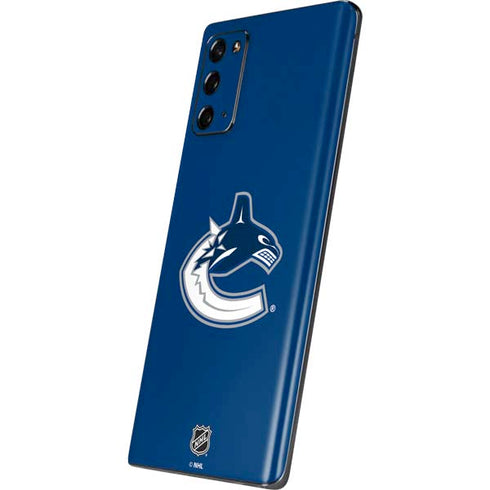 NHL Vancouver Canucks Distressed Galaxy Note20 5G Skin