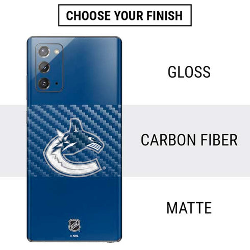 NHL Vancouver Canucks Distressed Galaxy Note20 5G Skin