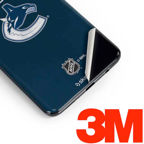 NHL Vancouver Canucks Distressed Galaxy S10 Skin