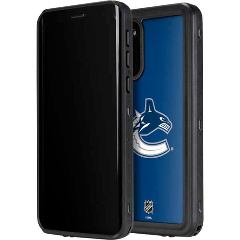 NHL Vancouver Canucks Distressed Galaxy S20 Plus Waterproof Case