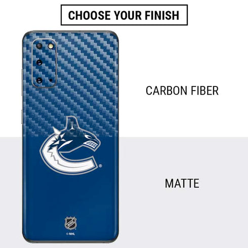 NHL Vancouver Canucks Distressed Galaxy S20 Skin