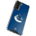 NHL Vancouver Canucks Distressed Galaxy S21 FE Clear Case