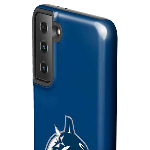 NHL Vancouver Canucks Distressed Galaxy S21 FE Pro Case