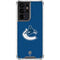 NHL Vancouver Canucks Distressed Galaxy S21 Ultra 5G Clear Case