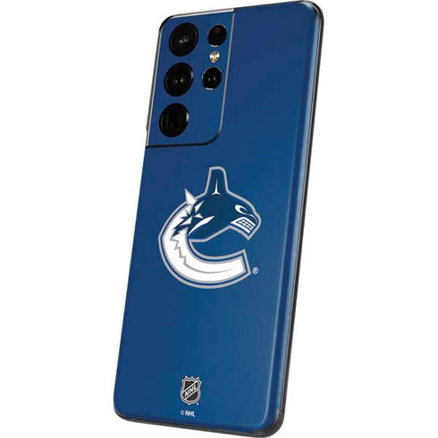 NHL Vancouver Canucks Distressed Galaxy S21 Ultra 5G Skin