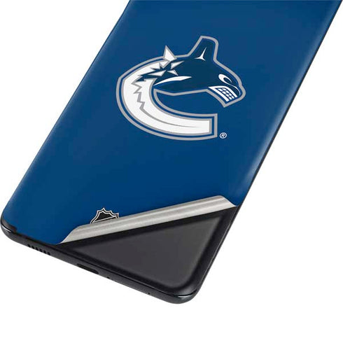 NHL Vancouver Canucks Distressed Galaxy S21 Ultra 5G Skin