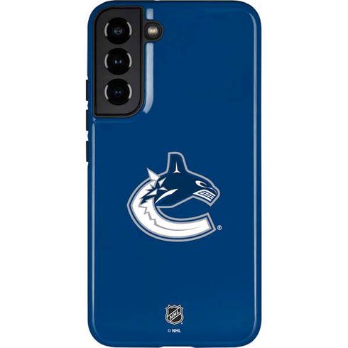 NHL Vancouver Canucks Distressed Galaxy S22 Plus Pro Case