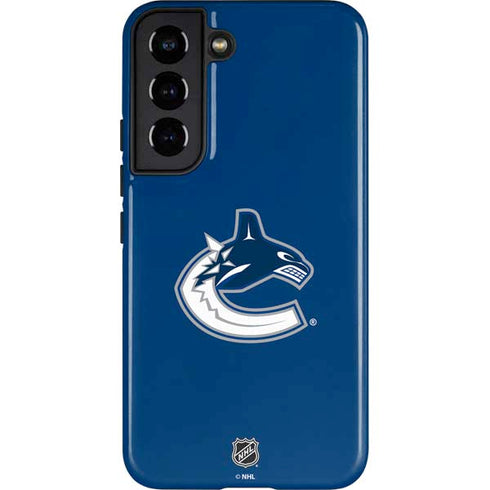 NHL Vancouver Canucks Distressed Galaxy S22 Pro Case