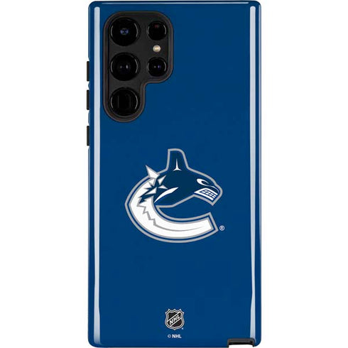 NHL Vancouver Canucks Distressed Galaxy S22 Ultra Pro Case