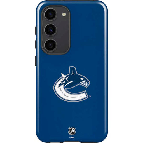 NHL Vancouver Canucks Distressed Galaxy S23 Pro Case