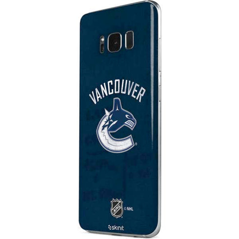 NHL Vancouver Canucks Distressed Galaxy S8 Plus Skin