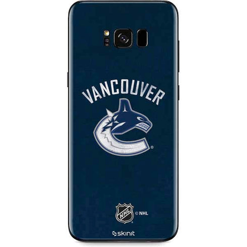 NHL Vancouver Canucks Distressed Galaxy S8 Skin