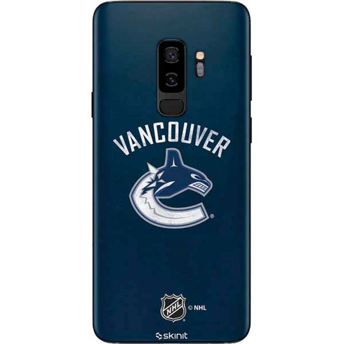 NHL Vancouver Canucks Distressed Galaxy S9 Plus Skin