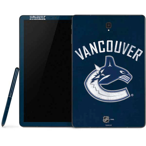 NHL Vancouver Canucks Distressed Samsung Galaxy Tab Skin