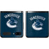 NHL Vancouver Canucks Distressed Galaxy Z Flip Skin