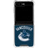 NHL Vancouver Canucks Distressed Galaxy Z Flip5 5G Clear Case