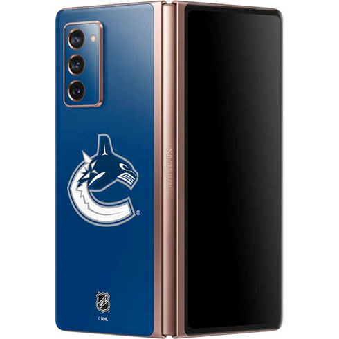 NHL Vancouver Canucks Distressed Galaxy Z Fold2 5G Skin