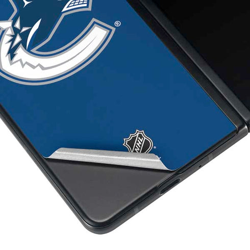 NHL Vancouver Canucks Distressed Galaxy Z Fold3 5G Skin