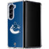 NHL Vancouver Canucks Distressed Galaxy Z Fold5 5G Clear Case
