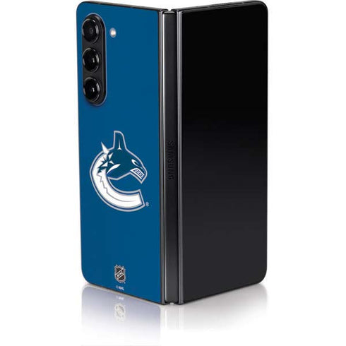 NHL Vancouver Canucks Distressed Galaxy Z Fold5 5G Skin
