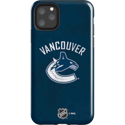 NHL Vancouver Canucks Distressed iPhone 11 Pro Max Impact Case