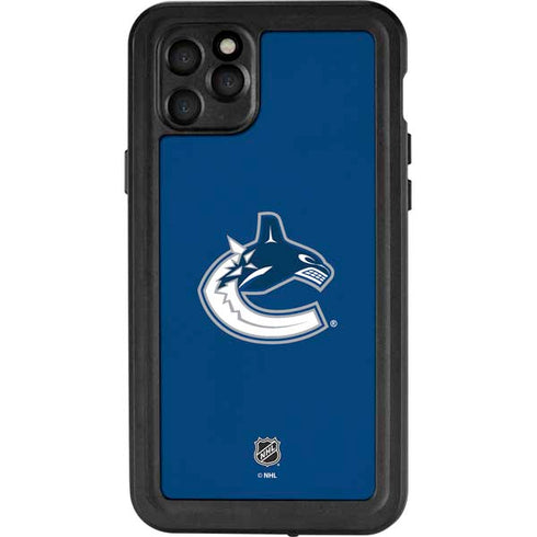 NHL Vancouver Canucks Distressed iPhone 11 Pro Max Waterproof Case