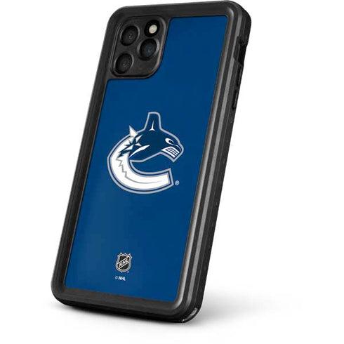 NHL Vancouver Canucks Distressed iPhone 11 Pro Max Waterproof Case