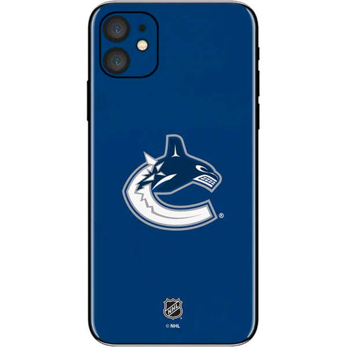 NHL Vancouver Canucks Distressed iPhone 11 Skin