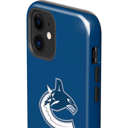 NHL Vancouver Canucks Distressed iPhone 12 Impact Case