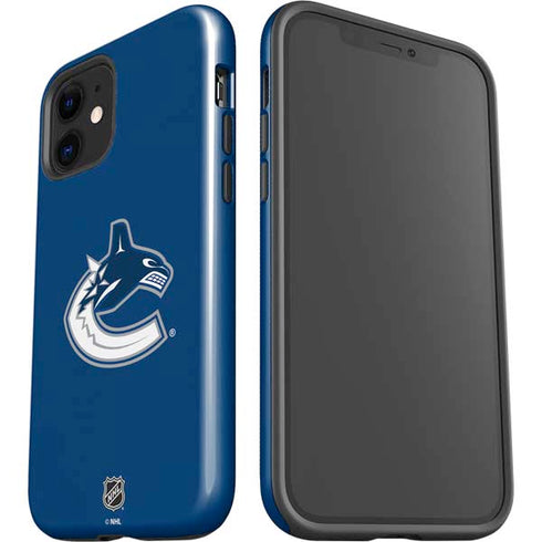 NHL Vancouver Canucks Distressed iPhone 12 Impact Case