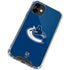 NHL Vancouver Canucks Distressed iPhone 12 Mini Clear Case