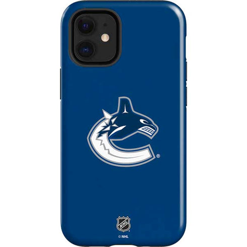 NHL Vancouver Canucks Distressed iPhone 12 Mini Impact Case