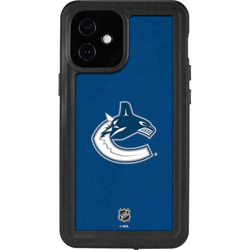 NHL Vancouver Canucks Distressed iPhone 12 Mini Waterproof Case