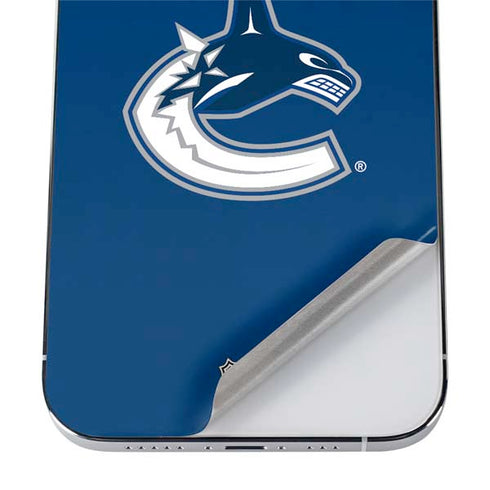 NHL Vancouver Canucks Distressed iPhone 12 Pro Max Skin