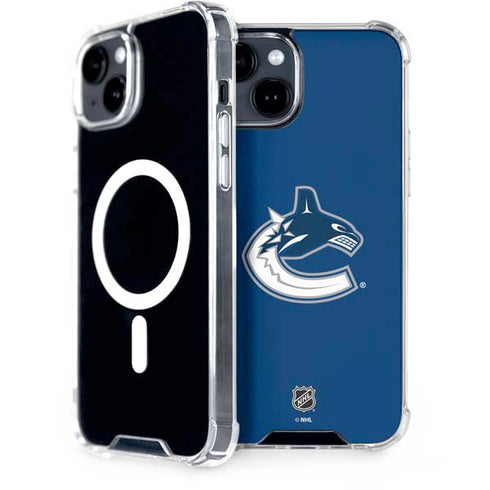 NHL Vancouver Canucks Distressed iPhone 13 MagSafe Case