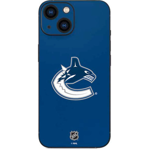 NHL Vancouver Canucks Distressed iPhone 13 Mini Skin