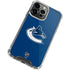 NHL Vancouver Canucks Distressed iPhone 13 Pro Max Clear Case
