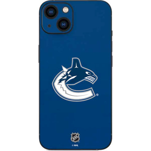 NHL Vancouver Canucks Distressed iPhone 13 Skin