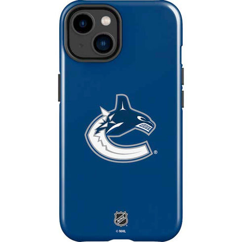 NHL Vancouver Canucks Distressed iPhone 14 Plus Impact Case