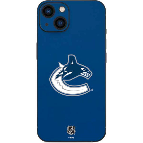 NHL Vancouver Canucks Distressed iPhone 15 Plus Skin