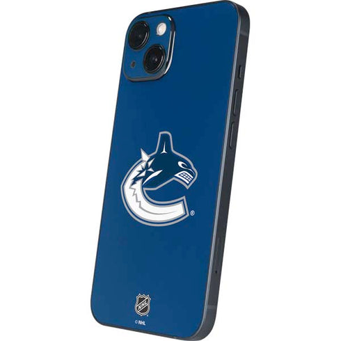 NHL Vancouver Canucks Distressed iPhone 15 Plus Skin