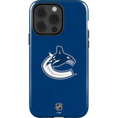 NHL Vancouver Canucks Distressed iPhone 15 Pro Impact Case