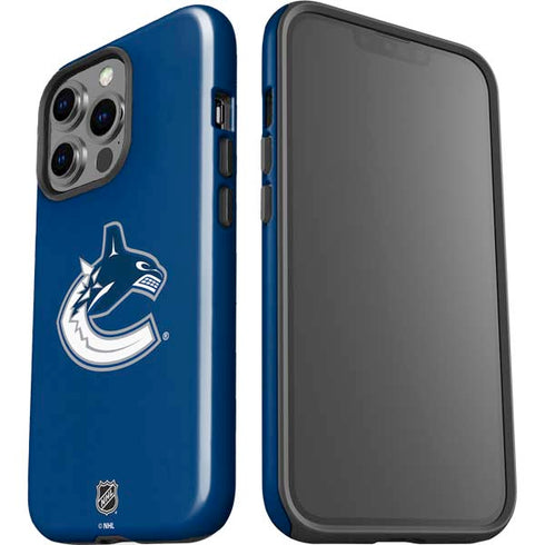 NHL Vancouver Canucks Distressed iPhone 15 Pro Impact Case