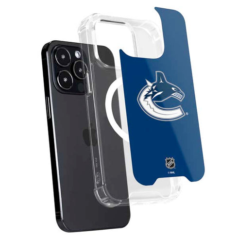 NHL Vancouver Canucks Distressed iPhone 14 Pro MagSafe Case