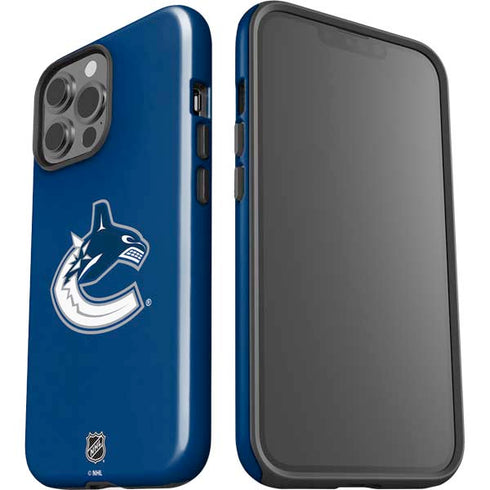 NHL Vancouver Canucks Distressed iPhone 15 Pro Max Impact Case